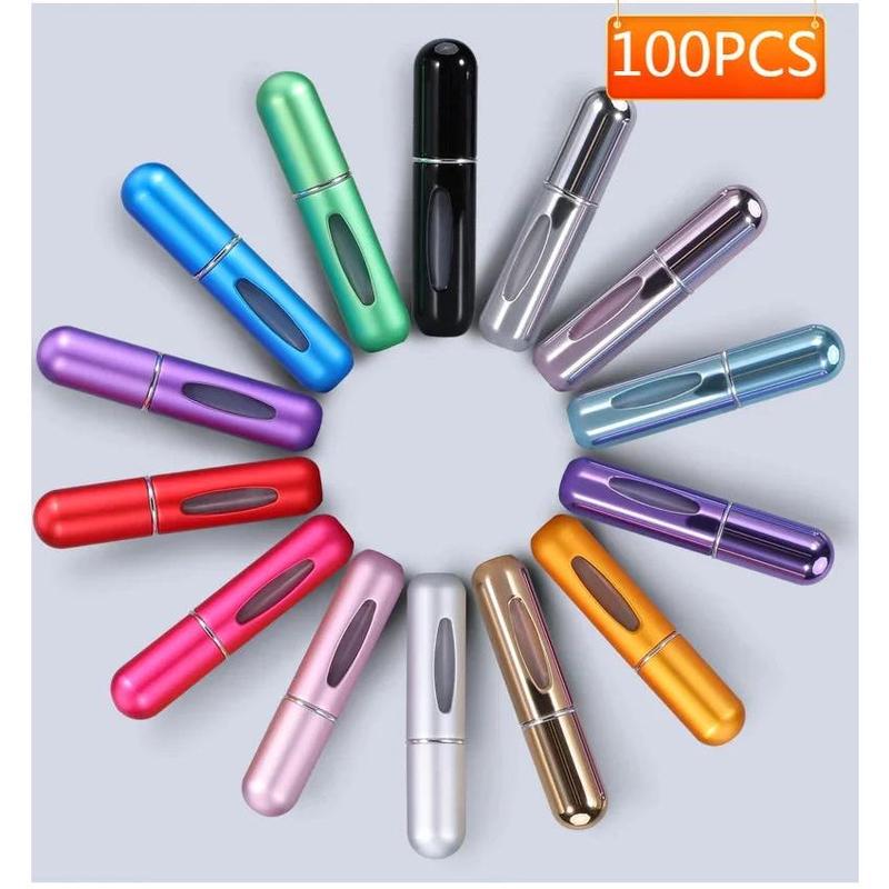 10pcs lot 5ml Mini Refillable Perfume Bottle with Spray Scent Pump Empty Cosmetic Container Atomizer Bottle For Travel Tool