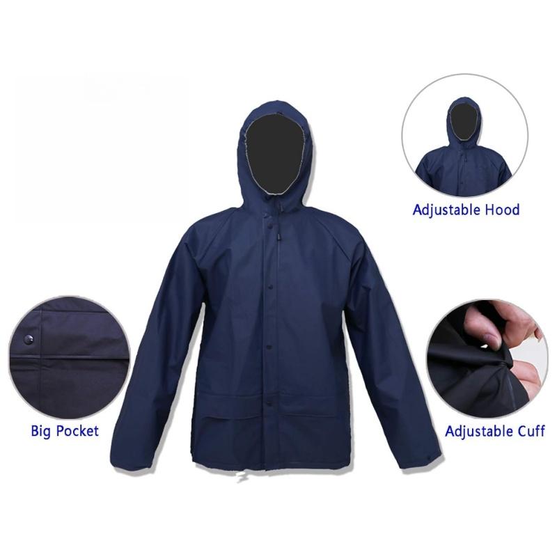 Lite Rain Coat with Pants for Men Women Waterproof Rain Suit for Sport, Breathable Anti-storm