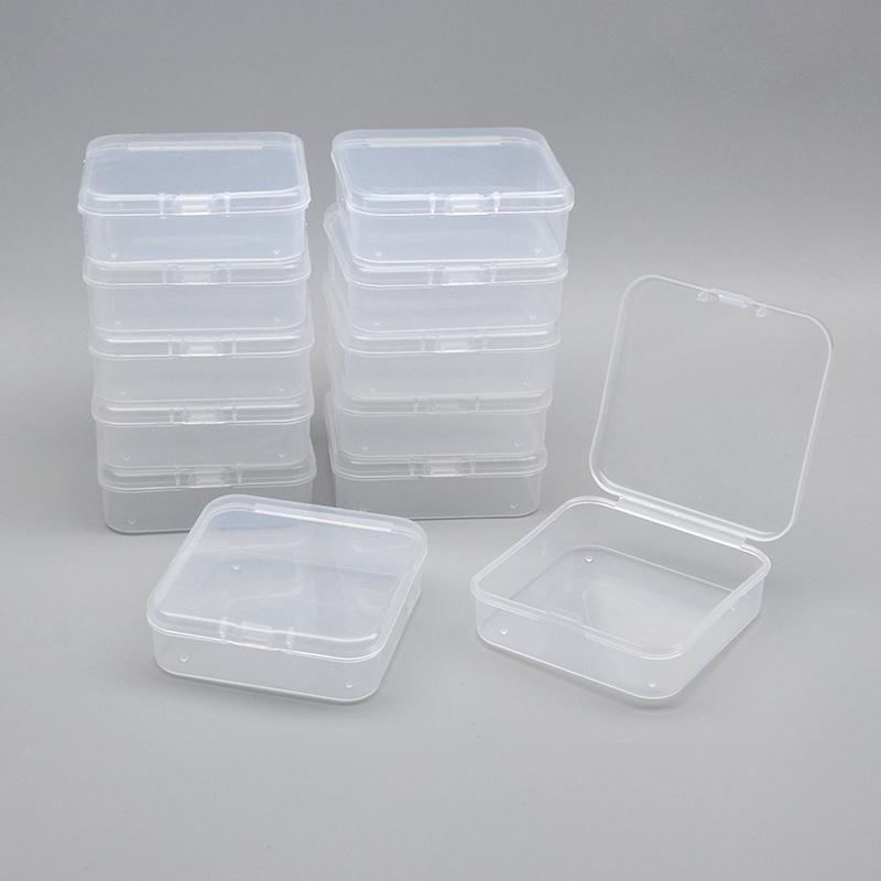 Small Transparent Storage Box (12pcs), Mini Storage Box for Small Items, Easy to Carry Small Parts, and Accessories