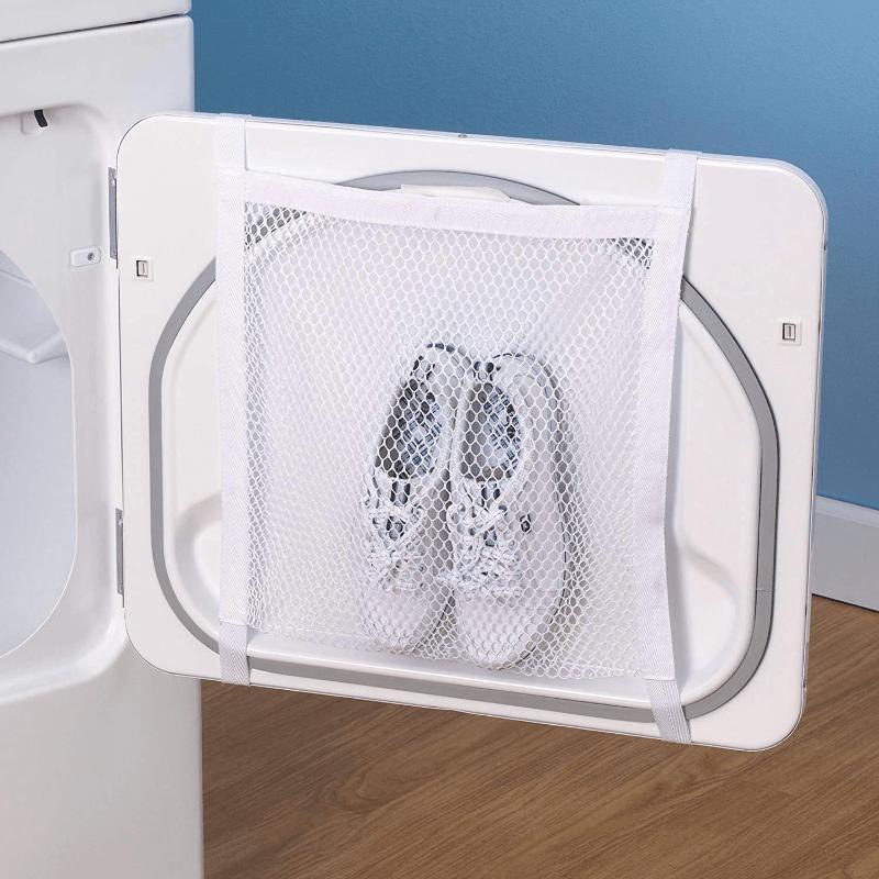 Laundry Mesh Shoe Bag, Sneaker Wash & Dry Net Bag for Dryer, Shoe Storage Bag for Washing Machine