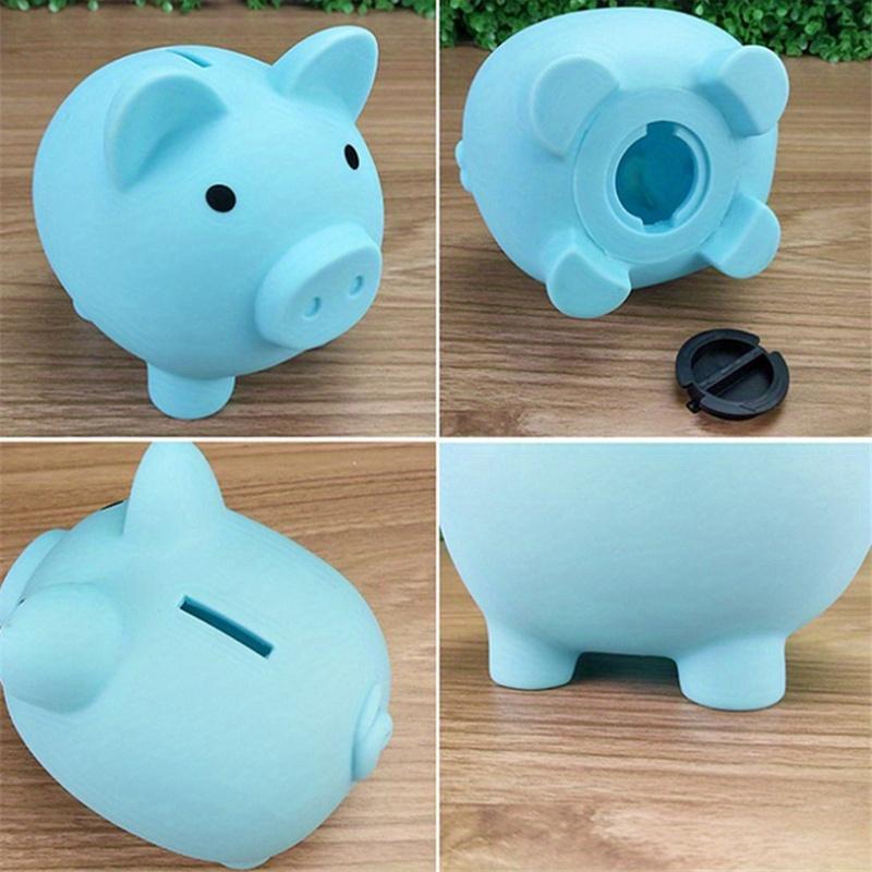 Cute Piggy Bank, 1 Count Mini Coins Money Saving Box, Home Decor Ornament for Dormitory School  Office