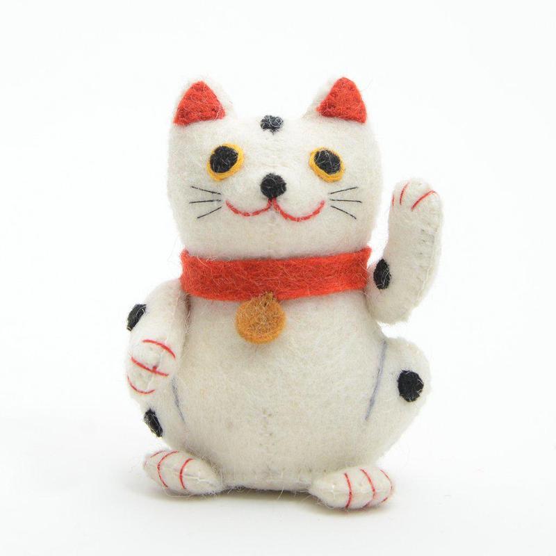 Lucky Japanese Kitty Ornament