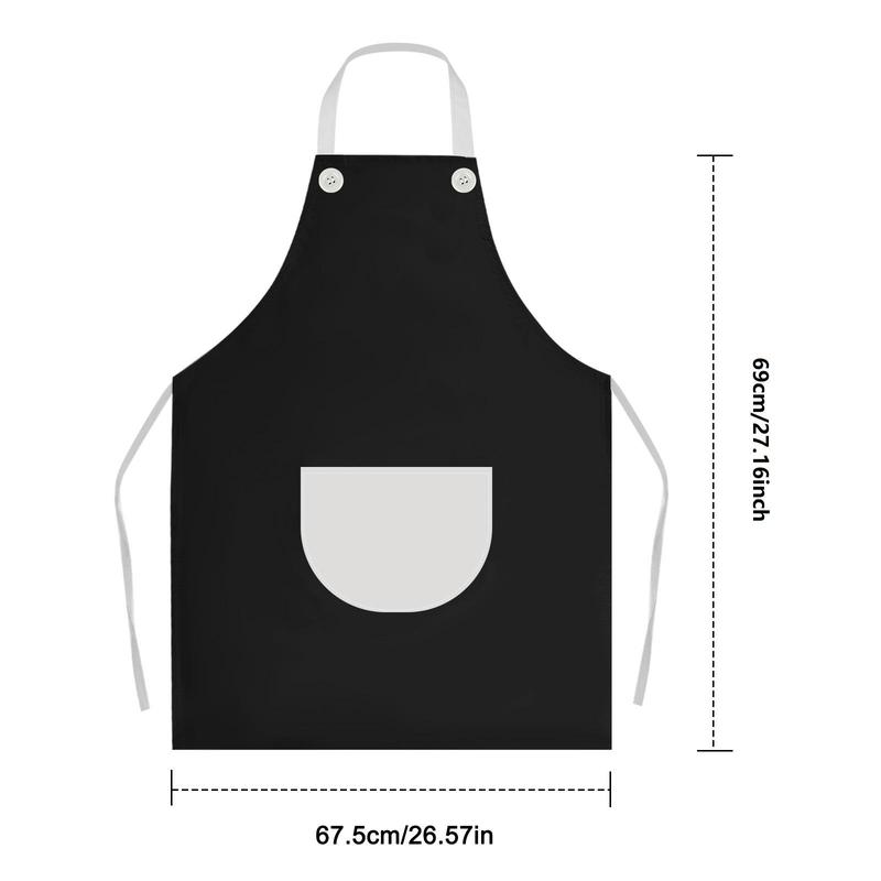 Kitchen Cooking Apron with Pocket, 2pcs Waterproof Oil Proof Apron for Kitchen, Household Cooking Painting Gardening Work Apron for Men and Women