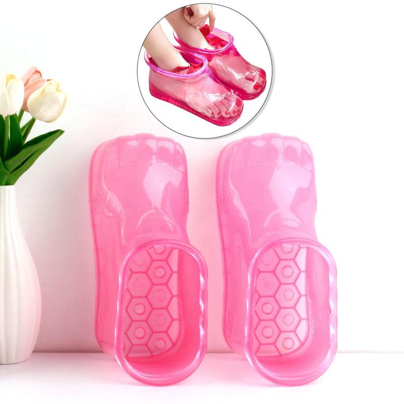 Portable Foot Spa Bathtub for Gifts, 1 Pair Foot Bath Boots, Boot Design Hot Massage Foot Bath Tub for Blood Circulation & Relaxation, Foot Massage