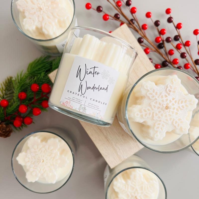 Winter wonderland candle