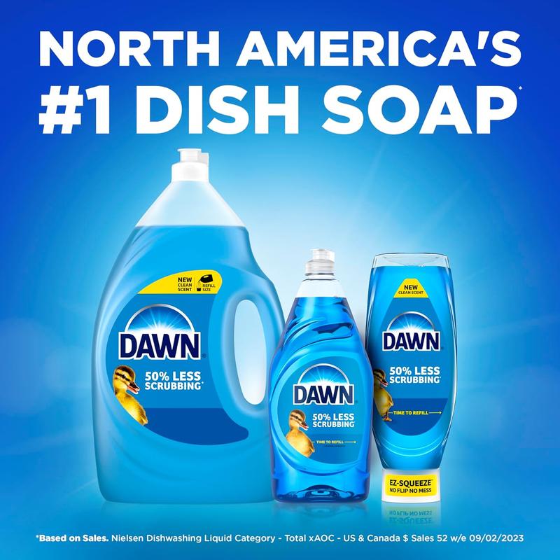 Dawn Dish Soap Ultra Dishwashing Liquid, Dish Soap Refill, Dish Detergent Liquid, Original Scent, 56 Fl Oz (Pack of 2) Procter & Gamble - Pampers