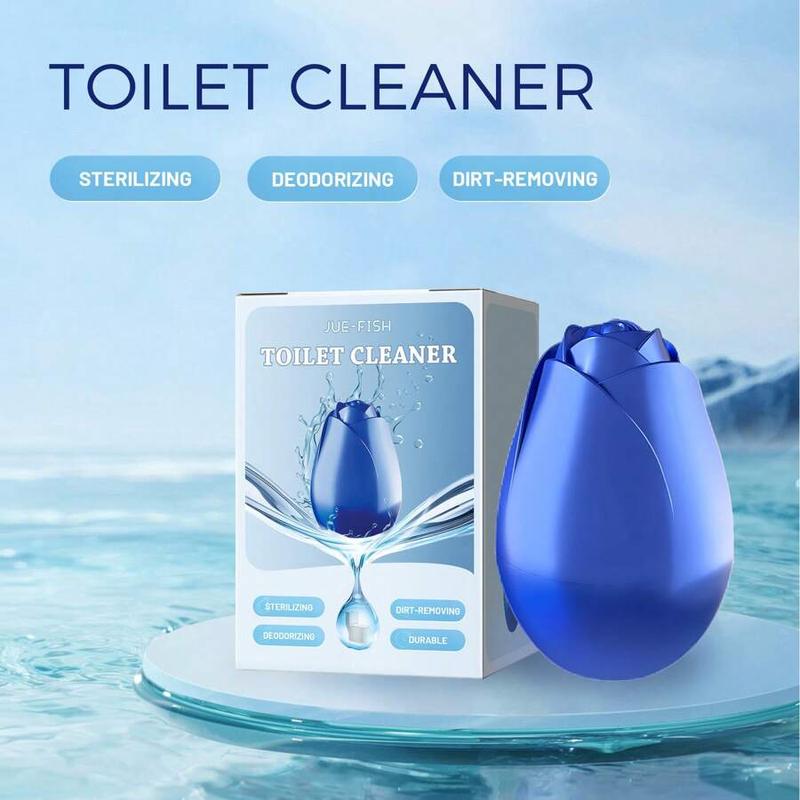 Rose Design Toilet Cleaner, Durable Deodorizing Dirt Removing Toilet Cleaner, Household Toilet Cleaning Tool, Bathroom Gadgets