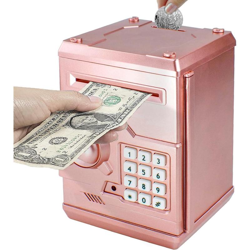 Piggy Banks, Electronic Password Code Money Banks ATM Banks Box Coin Bank for Boys and Girls