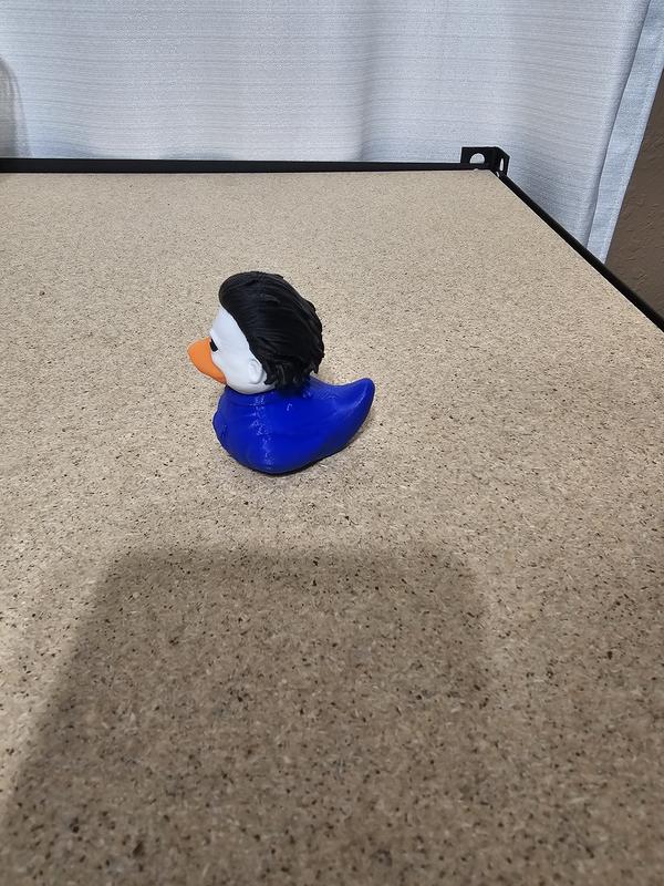 3D Printed Mike Myers Figurine for Duck Collectors and More - Quirky Home Decor by Hex3D Multicolor Ornaments jeep duck