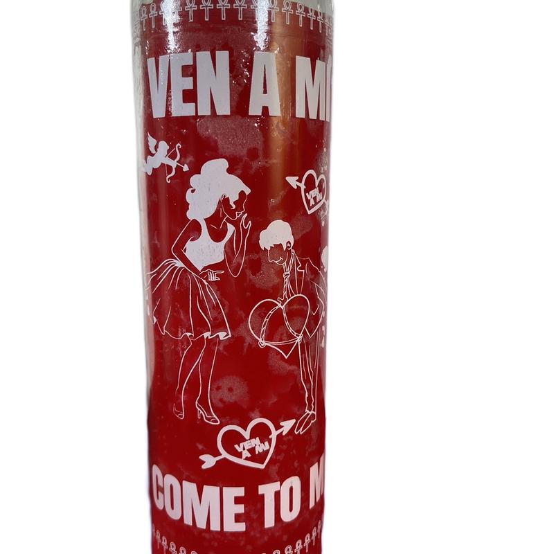 Ven a mi Come to me candle 120 hour of burning time