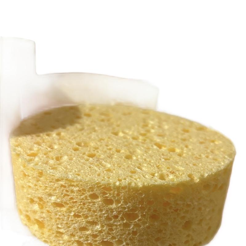 Super absorbent cellulose round sponge