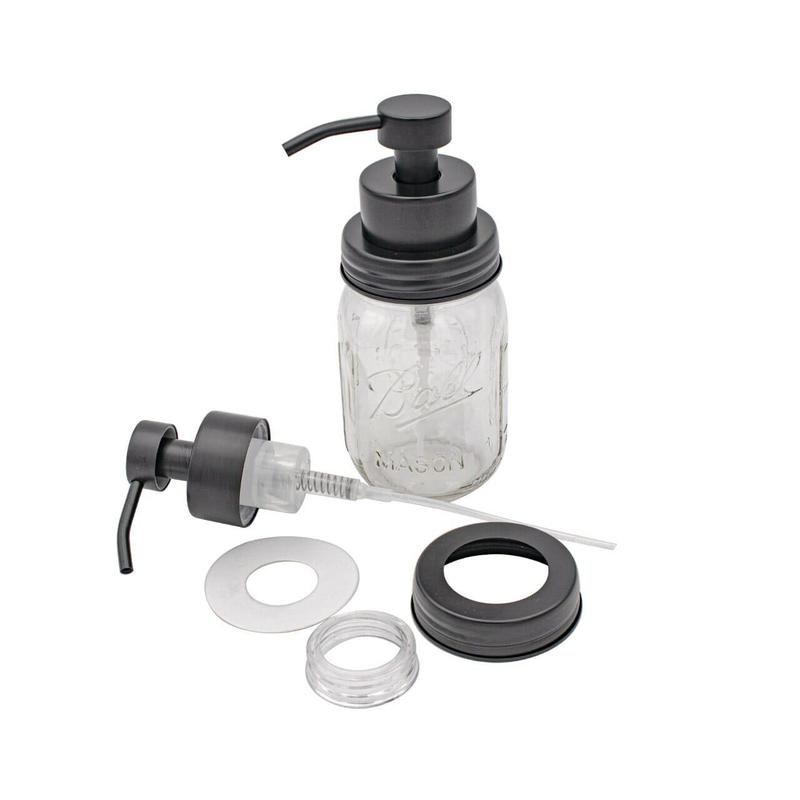 Foaming Soap Pump Dispensers for Regular Mouth Mason Jars