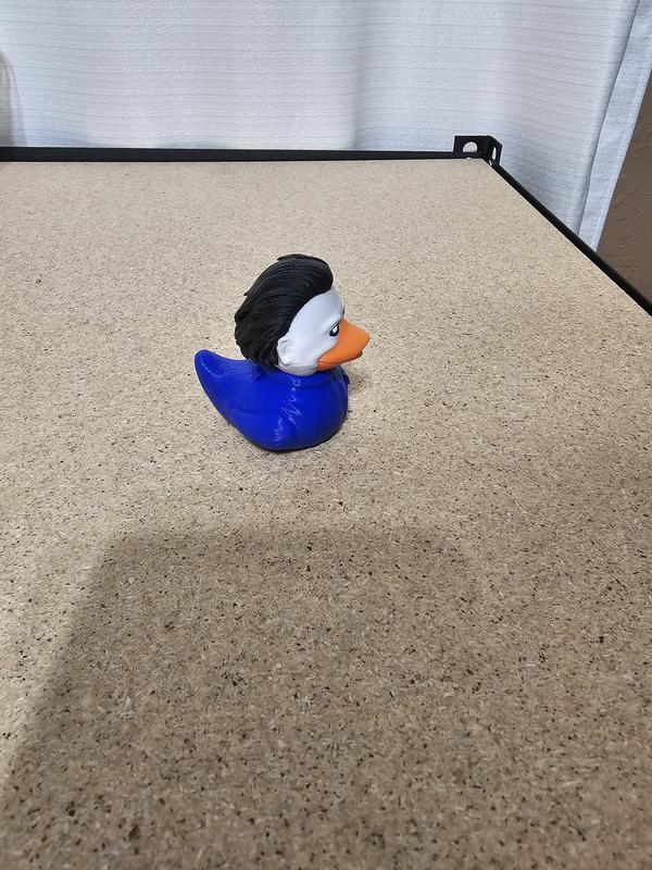 3D Printed Mike Myers Figurine for Duck Collectors and More - Quirky Home Decor by Hex3D Multicolor Ornaments jeep duck