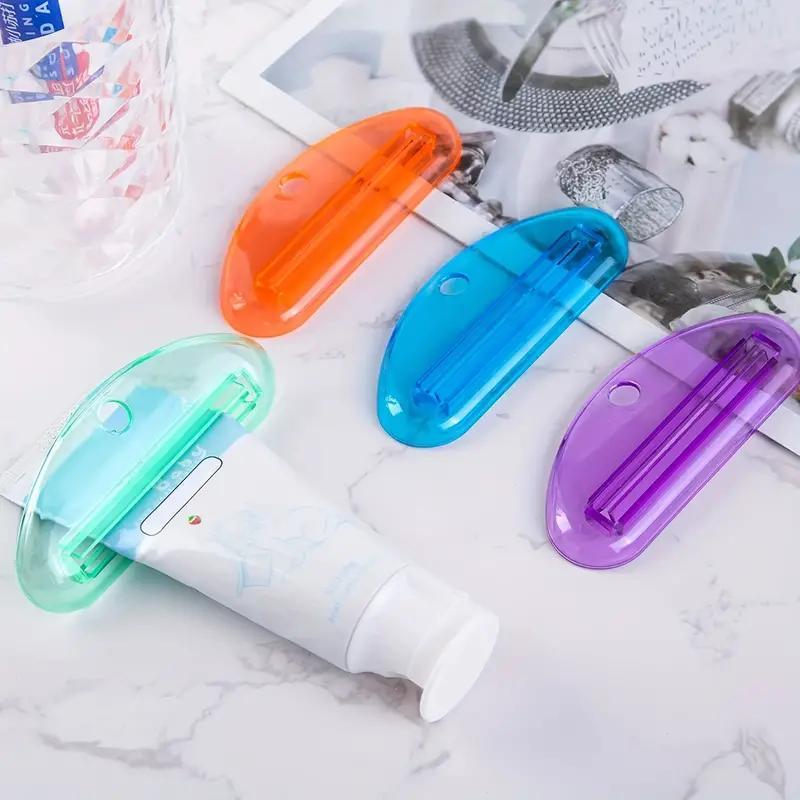 Tube Squeezer, 4 Counts Toothpaste Dispenser Squeezer, Summer Gifts,  Facial Cream Squeezer, Portable Bathroom Gadgets for Home and Outdoor Travel