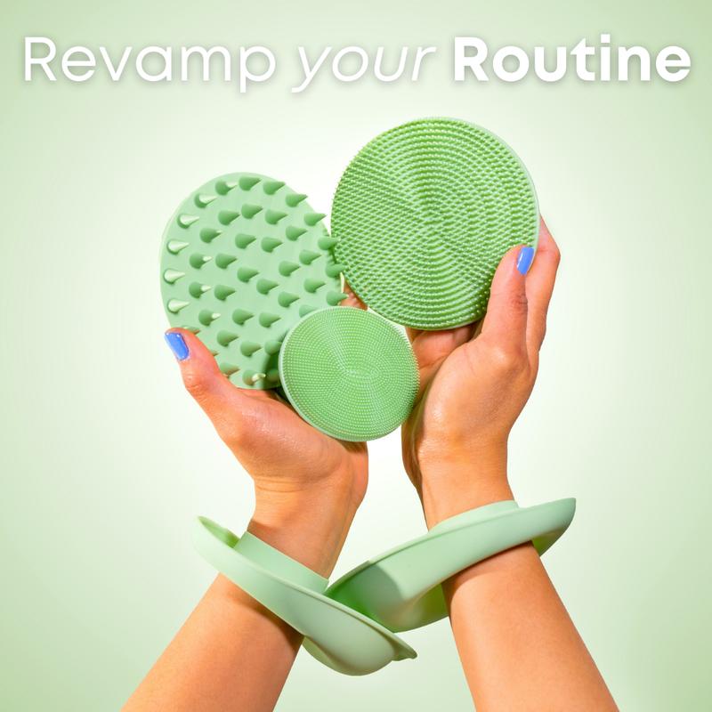 Loofah Replacement - High Quality Silicone Body Buffer for Softening Rough Skin - Accessory Accessories