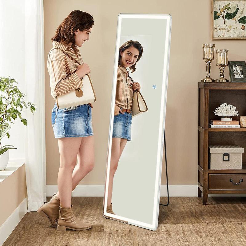 Floor Standing Mirror, Wall Mirror with 64''X21