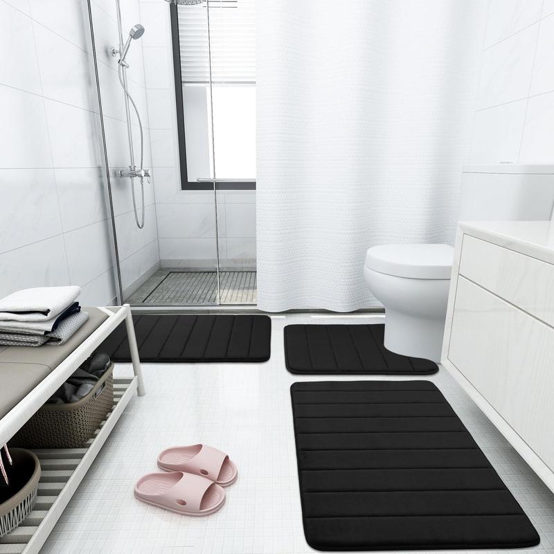 Memory Foam Bath Mat Rug, 24