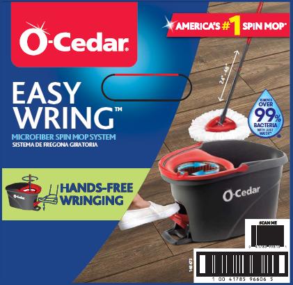 EasyWring Spin Mop & Bucket System for Easy Home Cleaning