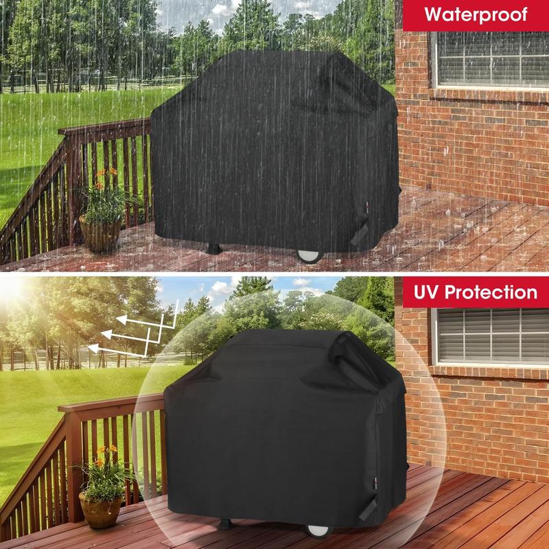 Outdoor Camping Barbecue Grill Cover, Portable Waterproof Barbecue Cover, Outdoor Camping Hiking Accessories, Solocamping, Bikepacking, Glamping