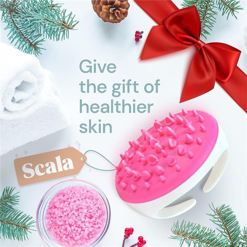 Silicone Anti Cellulite Massager, Body Shower Scrubber, Cellulite Remover - Improve Circulation, Distribute Fat Deposits, Body Massager, Exfoliator, Fat Roller Use with Creams and Oils : DISCOUNTED PRICE, LIMITED TIME OFFER, FAST SHIPPING