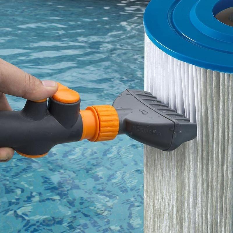 Pool Filter Cleaning Tool, 1 Count Pool Filter Cleaning Brush, Durable Pool Filter Cleaning Tool, Household Cleaning Supplies, Room Accessories for 2024