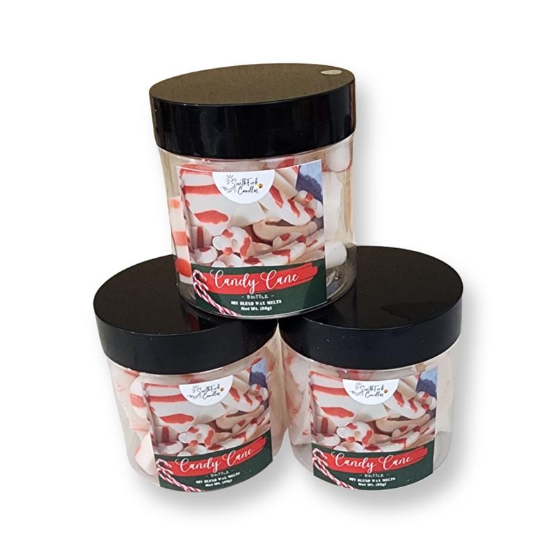 Candy Cane Brittle Wax Melt - 4oz Jar