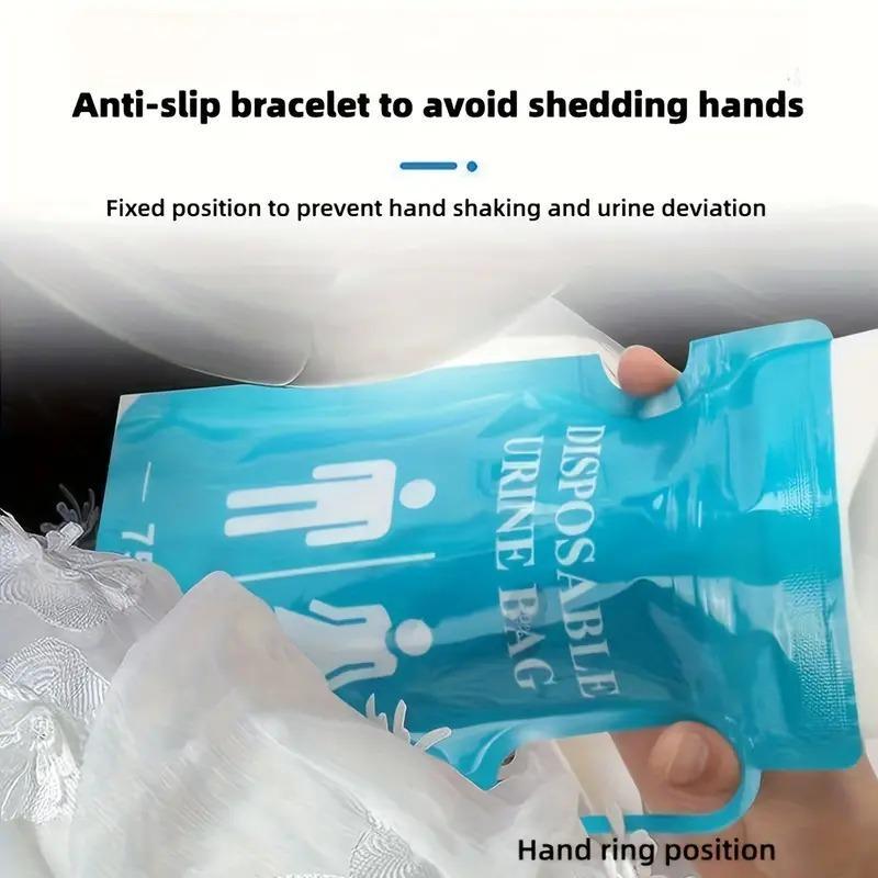 Portable Urine Bag, 10pcs set 750ML Leak-proof Urine Bag, Disposable Urine Bag for Long Distance Driving, Camping, Traffic Jams, Outdoor Activities