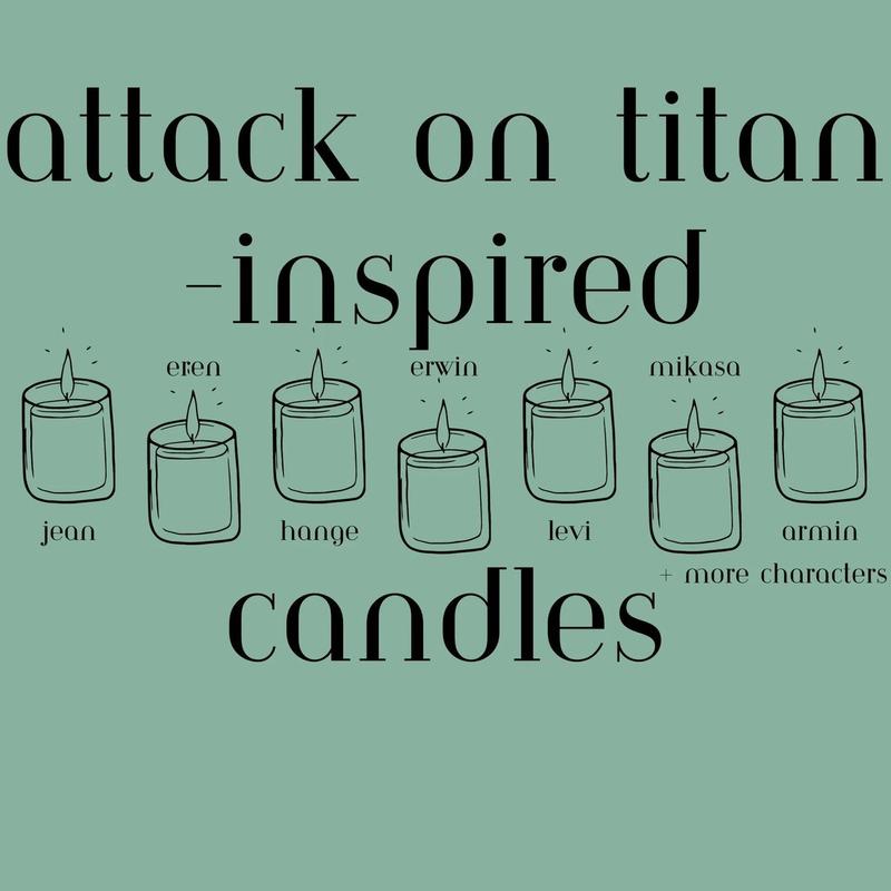 AOT-Inspired Candles