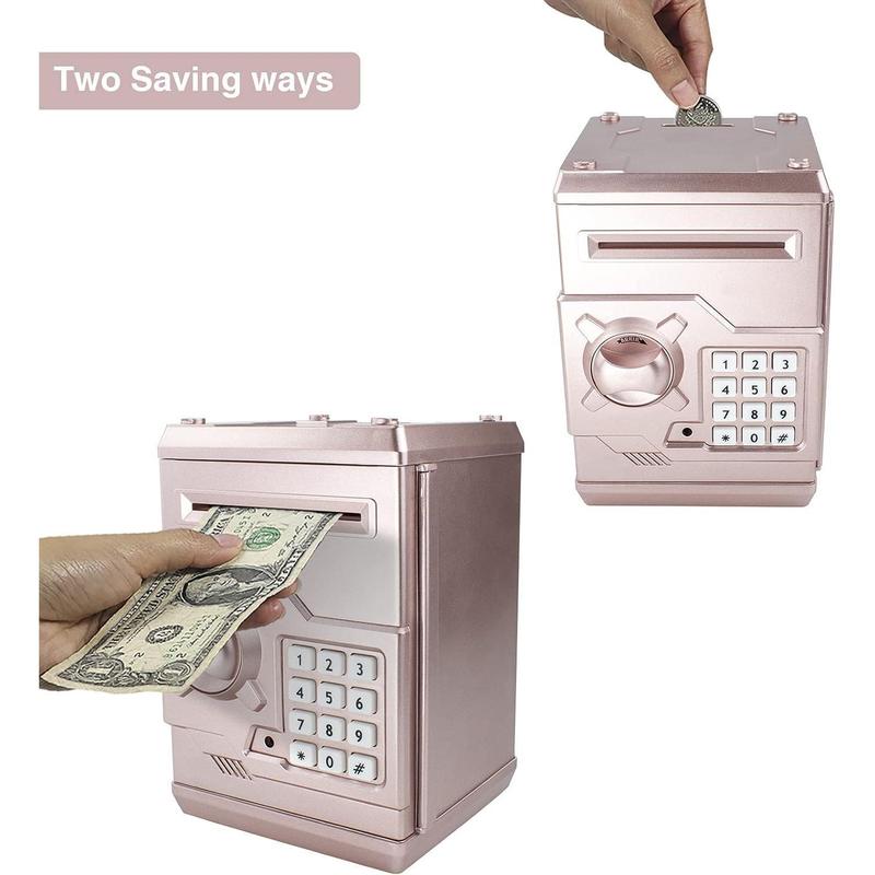 Piggy Banks, Electronic Password Code Money Banks ATM Banks Box Coin Bank for Boys and Girls