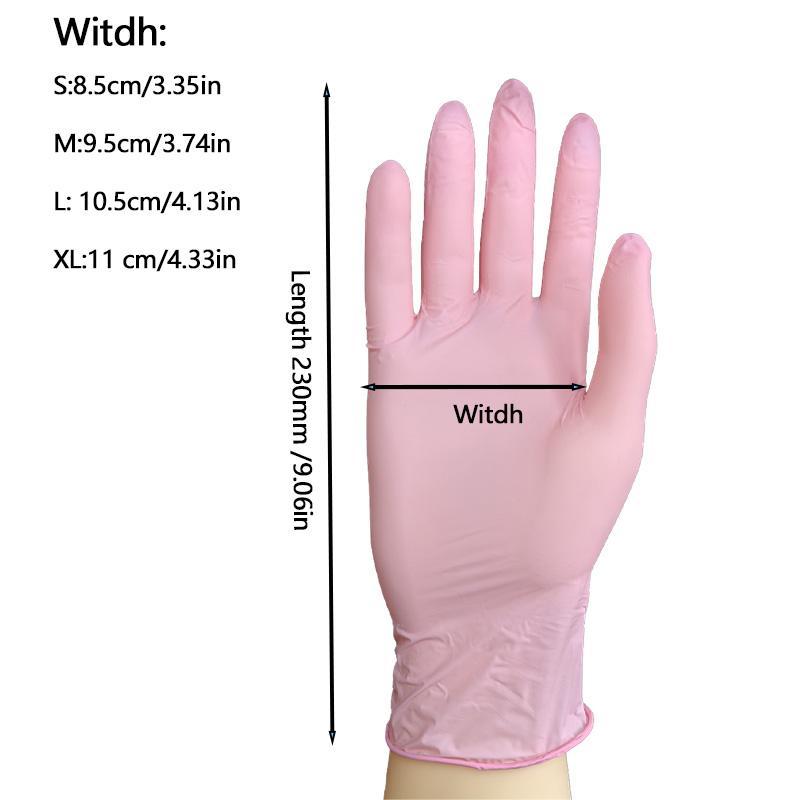 Disposable Cleaning Gloves, Waterproof Durable Gloves for Kitchen Dishwashing, Cleaning, Hair Dyeing, Pet Care, Household Cleaning Essential Tools