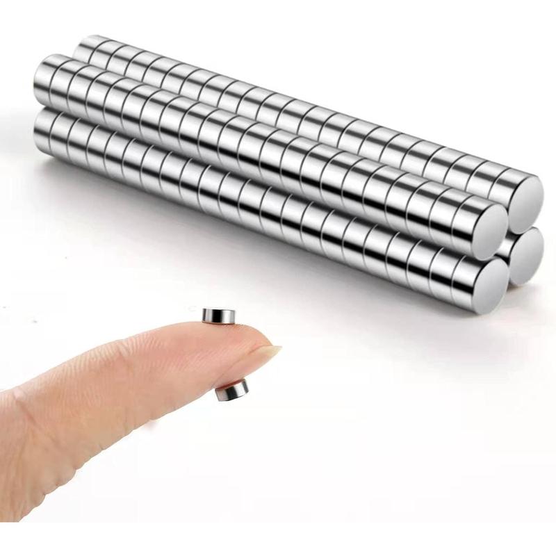 60 pcs Small Refrigerator Magnets,Magnets for Nail Clippers,Round Mini Fridge Magnets,Tiny Magnet, Multi-Use for Office, Hobbies, Crafts and Science, Tiny Size:5mm x 3mm(DxH)