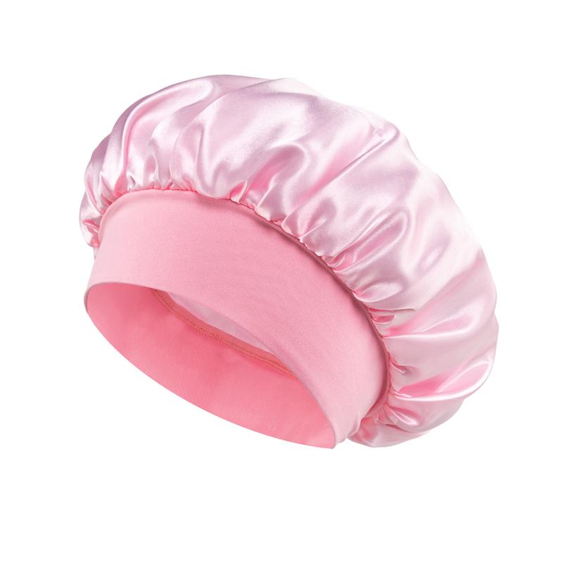 Women's shower cap, braided shower cap, long hair bath hair cap, satin lined shower cap, reusable waterproof, elegant and stylish, multi-scene applicable