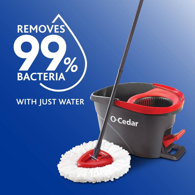 EasyWring Spin Mop & Bucket System for Easy Home Cleaning