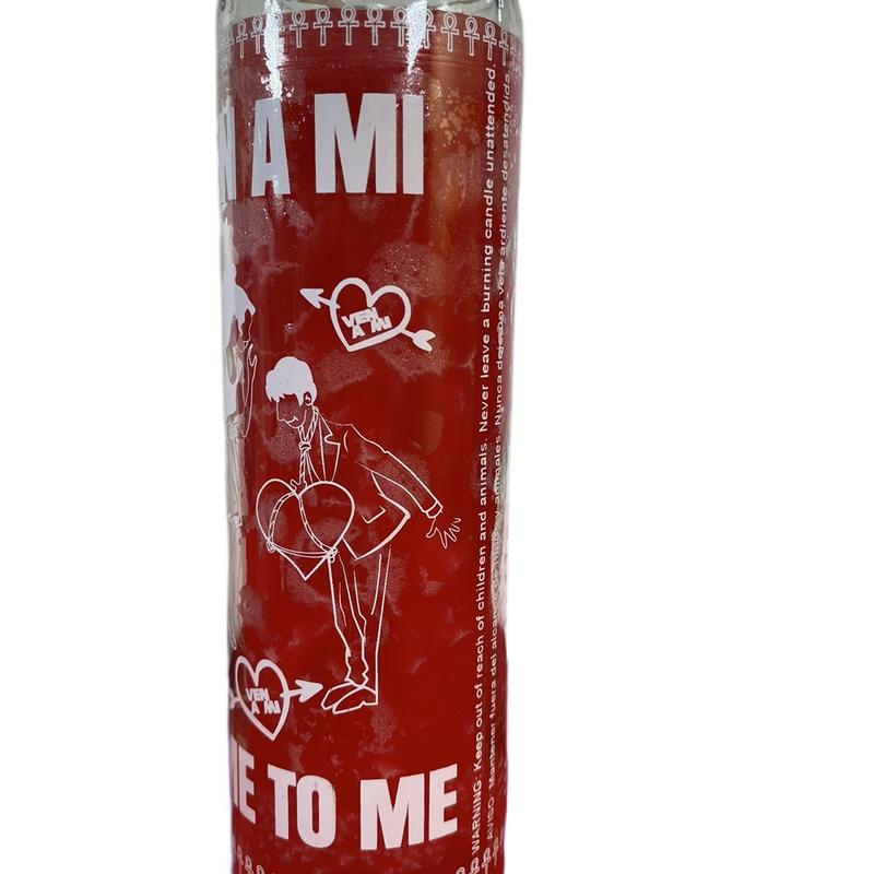 Ven a mi Come to me candle 120 hour of burning time