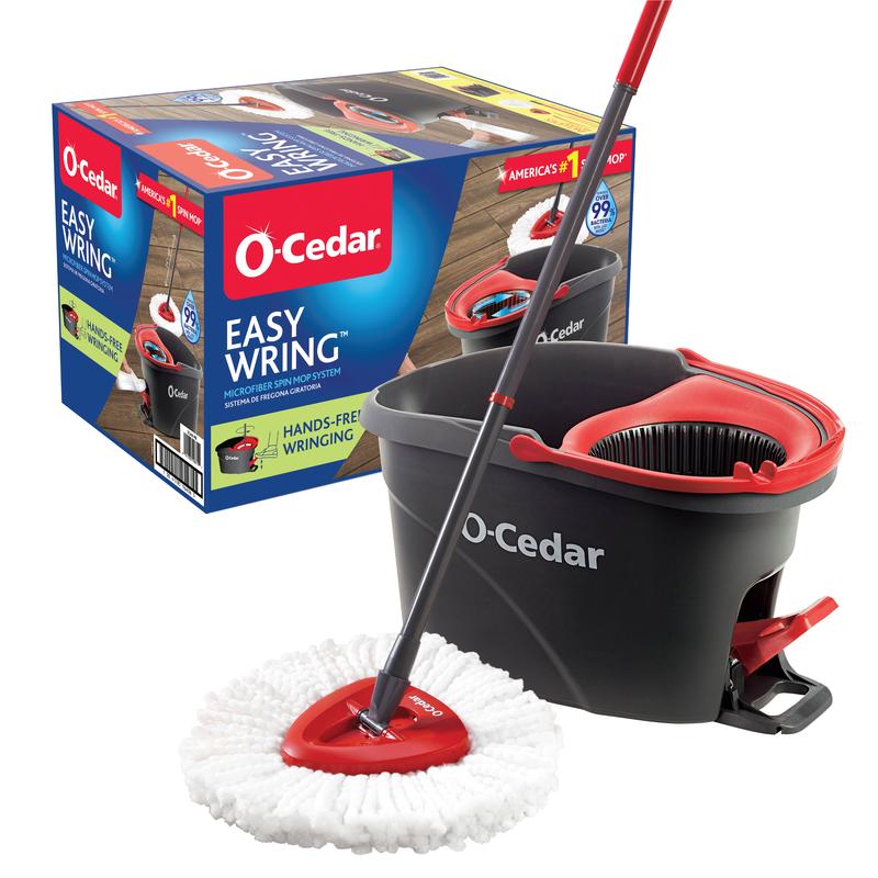 EasyWring Spin Mop & Bucket System for Easy Home Cleaning