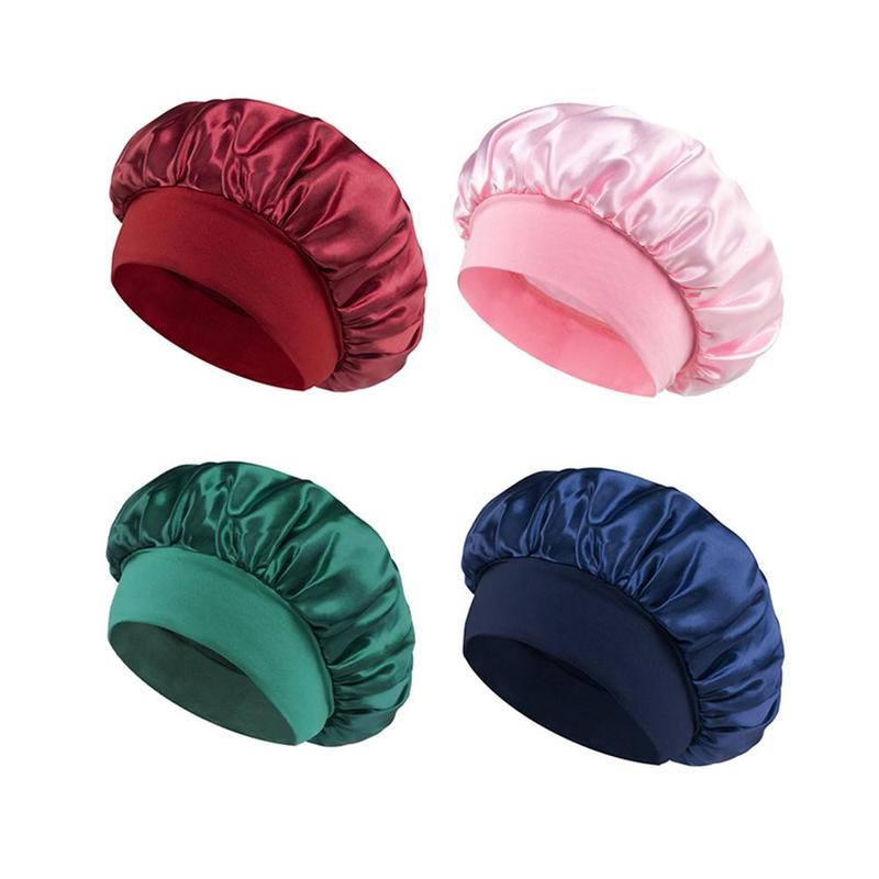 Solid Color Hair Care Cap, Reusable Adjusting Hair Care Wrap for Women, Soft & Smooth Scalp Treatment Cap for Women, Back To School Sleeping Hat, Fall Gift