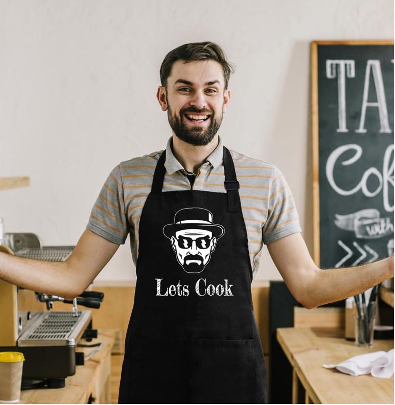 Aprons for Men, Mens Apron, Funny Aprons for Men, Chef cooking apron, Chef Aprons Grilling Gifts, Husband Birthday Gift, Gifts for Husband, Father's Day Gifts for Dad.