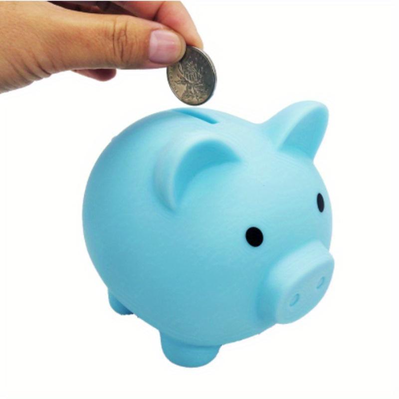 Cute Piggy Bank, 1 Count Mini Coins Money Saving Box, Home Decor Ornament for Dormitory School  Office