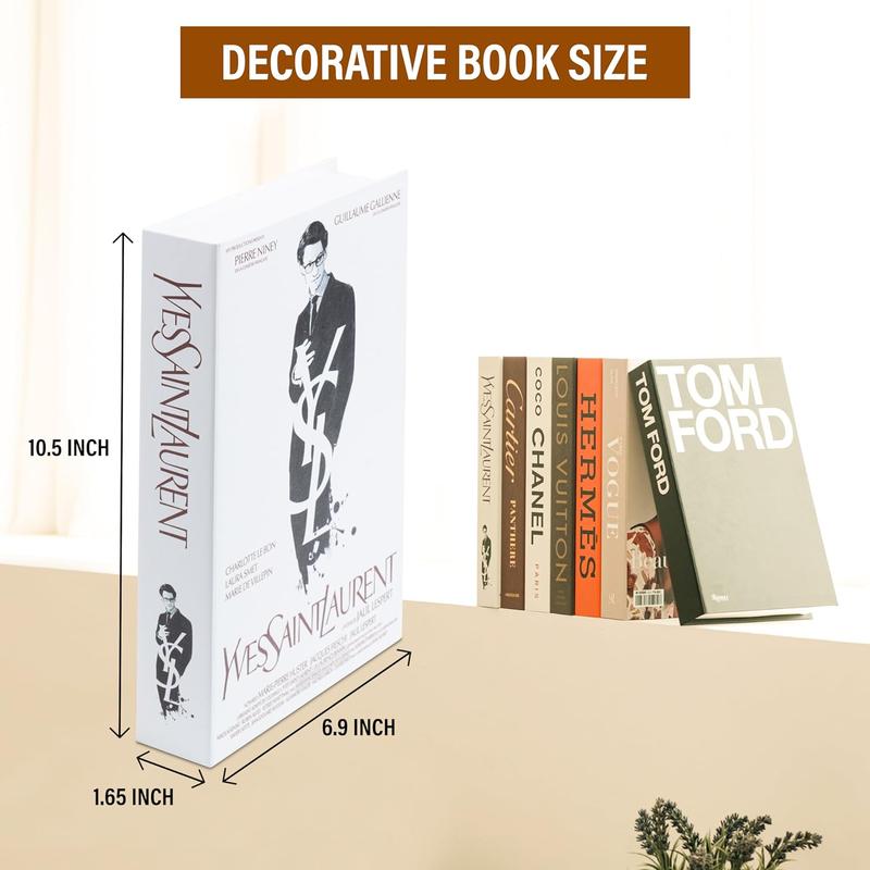 Decorative Books -  Books for Home Decor, Aesthetic Books for Room Decor, Coffee Table, Living Room, Preppy, Book Shelf, Shelf Decor, Designer Books Decor Set