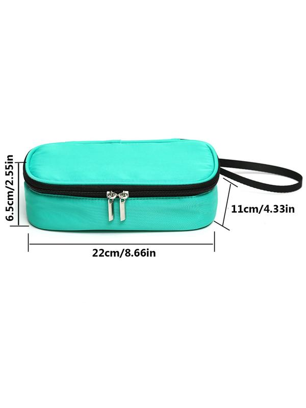 Zipper Insulated Insulin Storage Bag, Portable Medicine & Milk Cooler Bag, Portable Mini Storage Bag Suitable for Daily & Outing Use