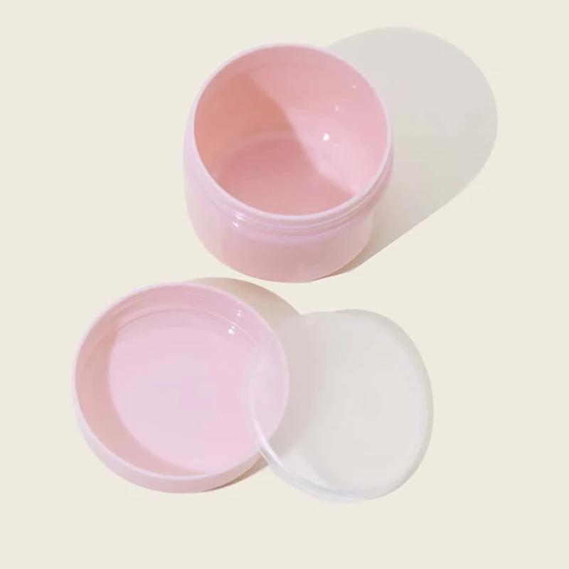 5pcs Empty Travel Cosmetic Jar, Makeup Container Bottle, Travel Makeup Face Cream Lotion Storage Box