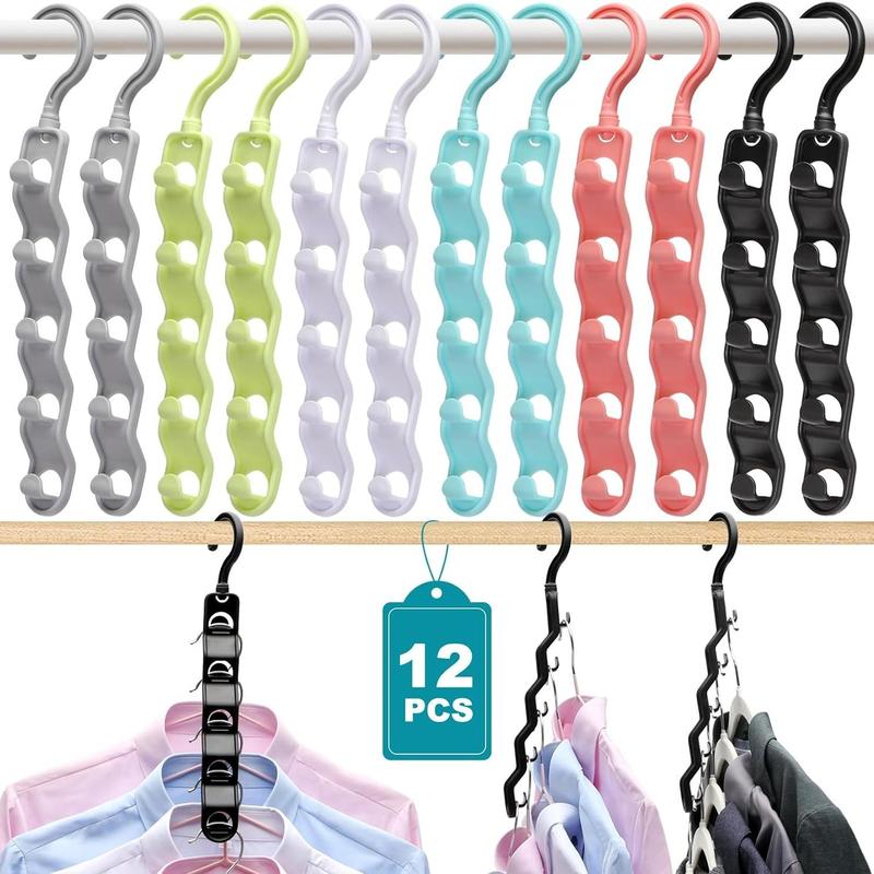 Rotatable Clothes Hanger, Clothes Hanger, Space Saving Clothes Hanger, Clothes Organizer for Home, Bedroom, Wardrobe, Closet, Bedroom Decor