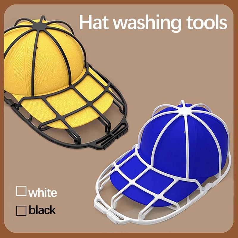 Baseball Cap Washer for Washing Machine, Baseball Hat Cleaning Protector, Hat washing Frame Cage , Hat Washing Holder. Accessories Laundry