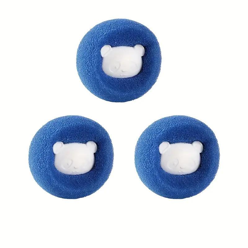 Reusable Hair Remover Laundry Ball Set, 10pcs set Random Color Washing Machine Hair Catcher Dryer Ball for Clothing Dog Cat Pet Hair Remover, Household Laundry Tool