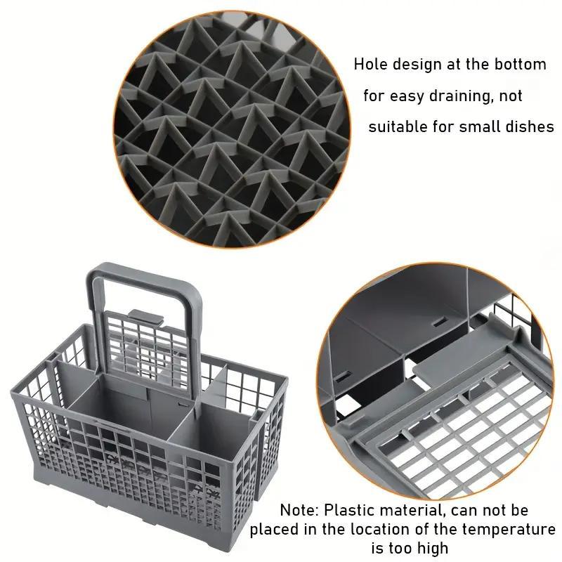 Dishwasher Cutlery Basket, 1 Count Kitchen Utensil Storage Basket, Durable Cutlery Holder, Kitchen Organizer for Home Use