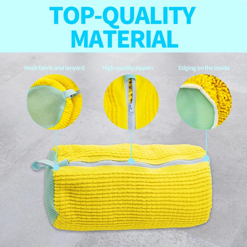 Laundry Shoe Washing Bag for Washing Machine - Protect Your Footwear during the Wash Accessories shoe washing, 2-pcs Set with Gift Box Mesh Accessory