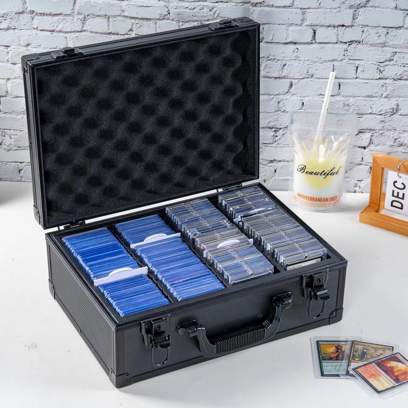 Toploaders Storage Box,Holds 530 Top Loader,Trading Card Storage Box for 3