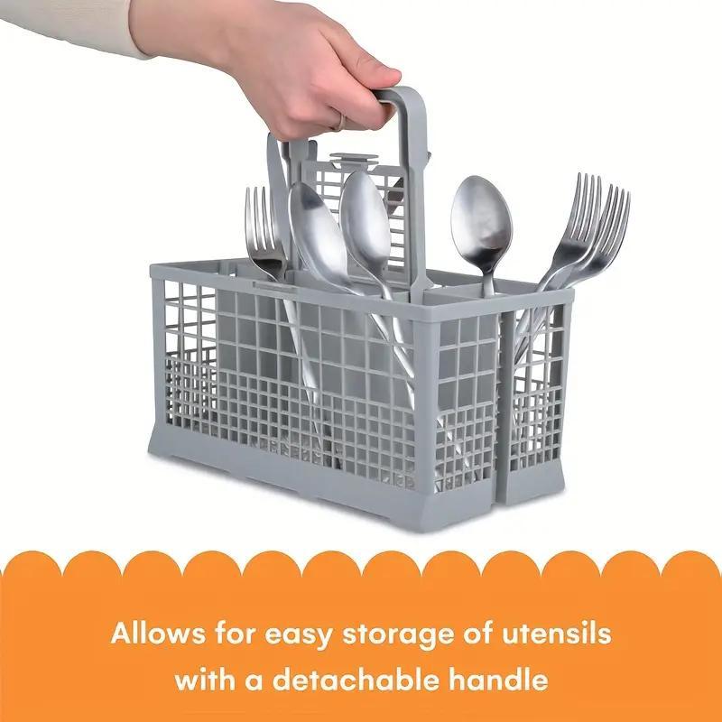 Dishwasher Cutlery Basket, 1 Count Kitchen Utensil Storage Basket, Durable Cutlery Holder, Kitchen Organizer for Home Use