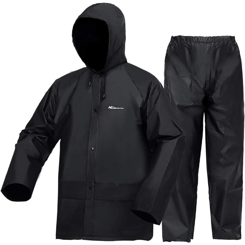 Rain Suits for Men Ultra-Lite Waterproof Protective Rain coats Rain Gear Workwear Fits Men Women