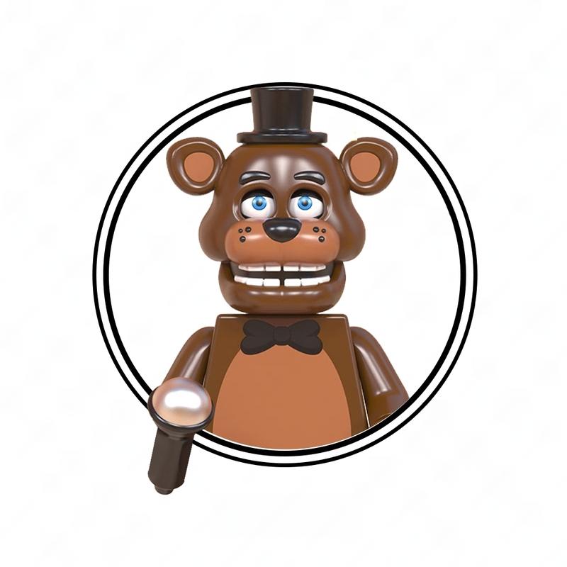 Custom Five Nights at Freddy's FNAF Figures Action Toys,Cake Toppers,Party Supplies,Birthday Gift For Kids